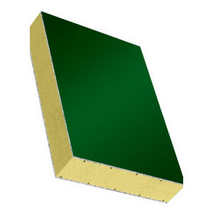panel tipo sándwich alma de poliestireno expandido / cara de aluminio / para conducto