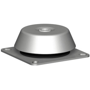 soporte antivibratorio cónico / de elastómero / para bomba