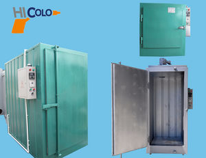 horno de secado / tratamiento térmico / de carro / de tipo armario