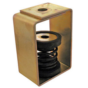 soporte antivibratorio rectangular