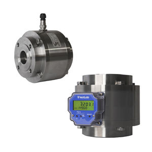 caudalímetro volumétrico / de pistón rotativo / para líquido de alta viscosidad / compacto