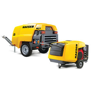 compresor de aire / móvil / con motor diésel / de tornillo