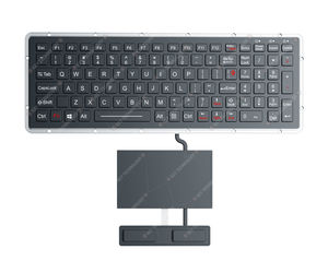 teclado empotrable