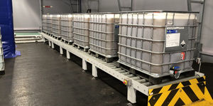 sistema de transporte para barriles