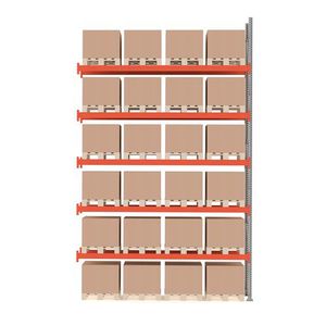 sistema de estanterías para depósito de almacenamiento 1