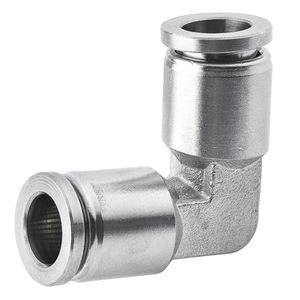 racor push-in / push-to-lock / de ángulo recto / hidráulico