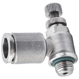 válvula de aguja / manual / con control neumático / de control de caudal