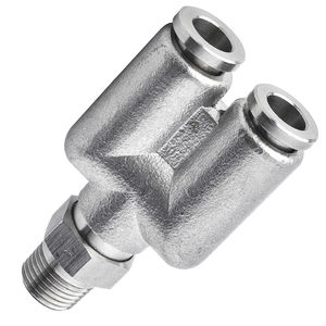 racor roscado / push-in / push-to-lock / en Y