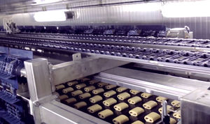 línea de producción de cruasanes