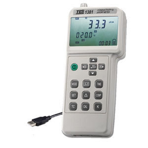 aparato de medición de conductividad