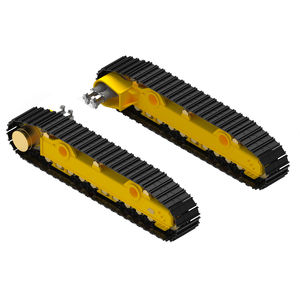 chasis para maquinaria de construcción de orugas