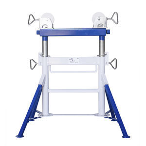 soporte de tubos de rodillos