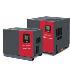 bomba de vacío de tornillo / lubricada / monoetapa / estanca al aceite