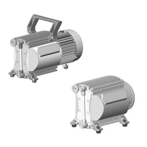 bomba de vacío de membrana / lubricada / monoetapa / compacta