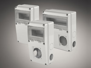 caja eléctrica de plástico
