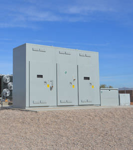cuadro eléctrico de tensión media
