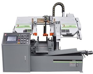 sierra de cinta / para metales / automática / horizontal