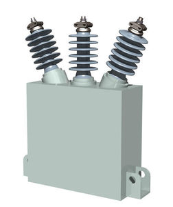 condensador eléctrico de película de polipropileno / montado en poste / de sobretensión
