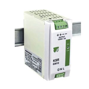 alimentación eléctrica en riel DIN
