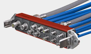 módulo conector de alimentación eléctrica