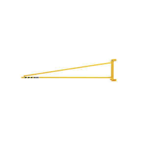 grúa pluma triangular