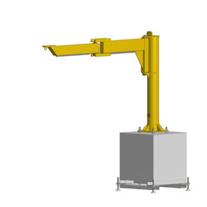grúa pluma de columna