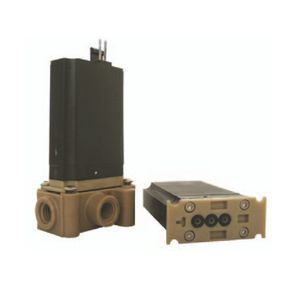electroválvula de control directo / de 3 vías / NC / para gas
