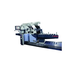 tronzadora doble cabezal para PVC