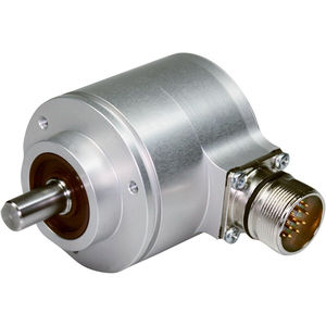 encoder rotativo absoluto / magnético / con interfaz / de brida