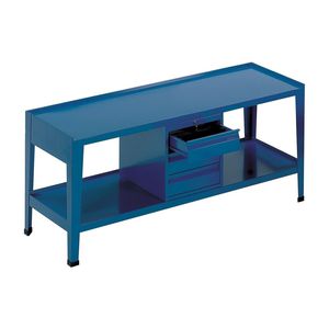 banco de trabajo de madera / con 3 cajones / monobloque