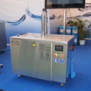 máquina de lavado por ultrasonidos / automática / de carga superior / de acero inoxidable
