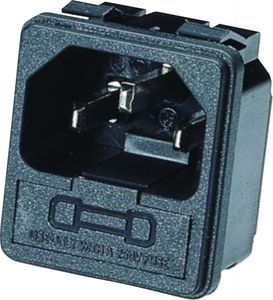 conector de alimentación eléctrica 1