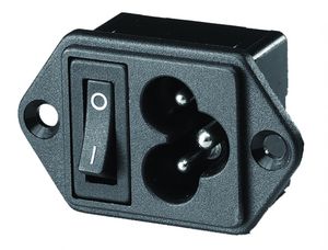 conector de alimentación eléctrica