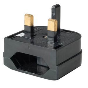 adaptador eléctrico / macho / hembra