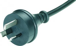 cordón eléctrico con toma