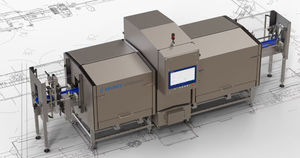 máquina de control de rayos X