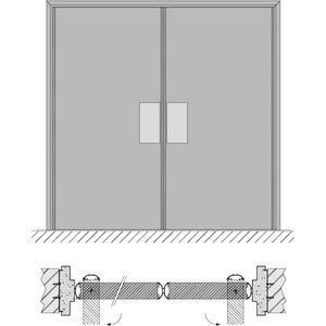 puerta abatible