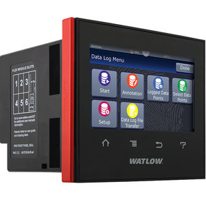 controlador de temperatura con pantalla táctil