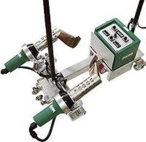 máquina de soldar de aire caliente / AC / semiautomática / para plástico