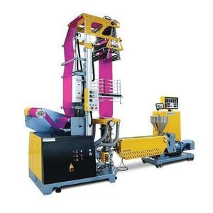 línea de extrusión con refrigeración por aire