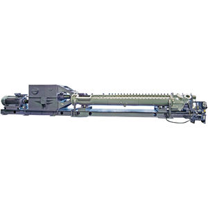 malaxadora de tornillo cónico / continua / para producto viscoso / horizontal