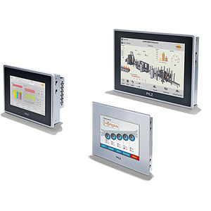 terminal HMI con pantalla táctil