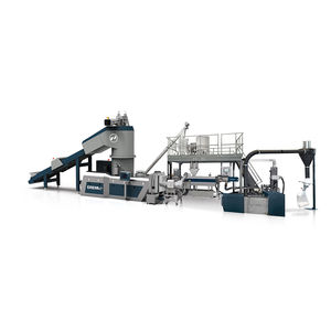 línea de extrusión de reciclaje de plásticos