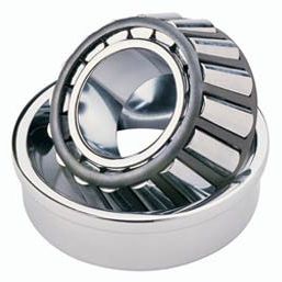 rodamiento de rodillos cónicos / radial / de una sola hilera / de acero