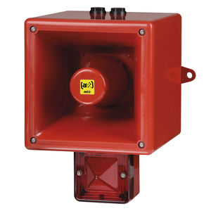 difusor de alarma sonora con luz de señalización 1