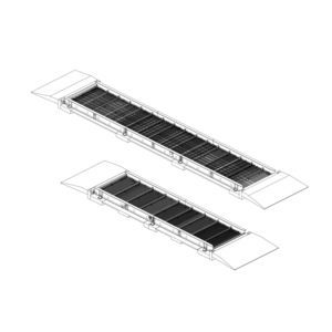 báscula puente robusta