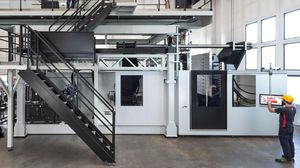 máquina de soplado de extrusión