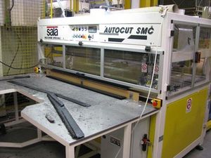 máquina de corte de cuchilla