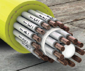 cable eléctrico DIN / resistente a la torsión / UL/CSA / para enrollacable