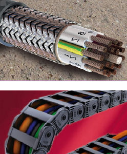 cable eléctrico de alimentación / blindado / redondo / libre de halógenos
